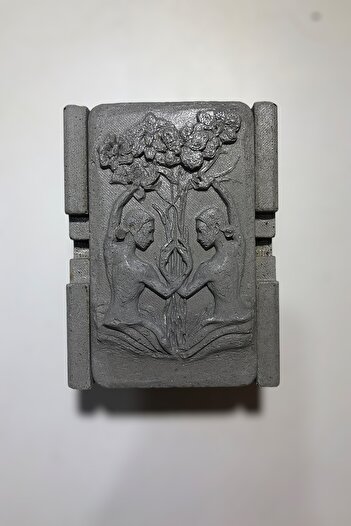 RocArt Home Zodiac Series Concrete Ashtray Gemini Gemini