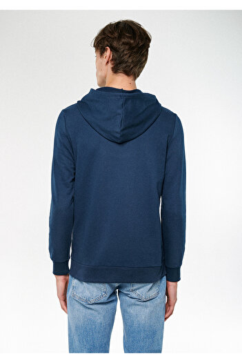 Mavi Kapüşonlu Lacivert Sweatshirt 8806229743