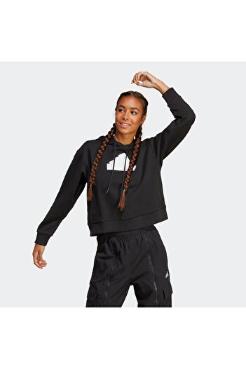 adidas ADIDAS women's sweatshirt W FI BOS HOODIE - IB8501
