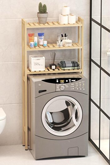 BRK Design Banyo Çamaşır Makinesi Dolabı 150*64*20