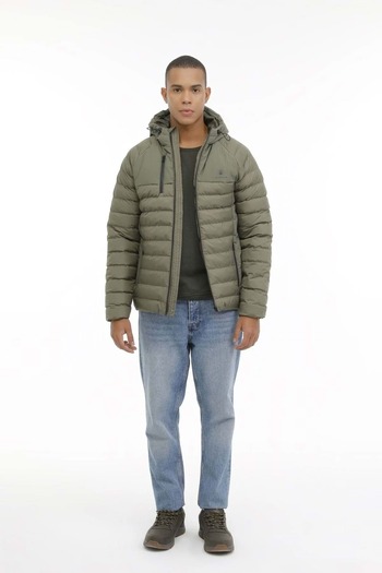 lumberjack Toas 1Toas01 Men's Coat - HAKI - S - ST07040-50797