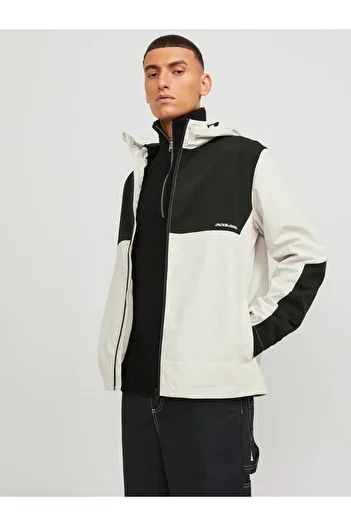 Jack & Jones Jjalex Куртка-худі Erkek Mont 12249381 Moonbeam/блокування