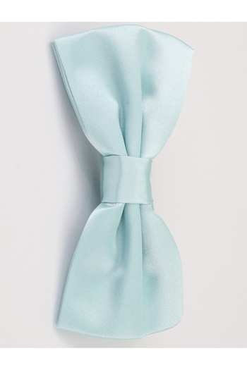 SIRRI Mint Satin Bow Tie 10cm x 6cm