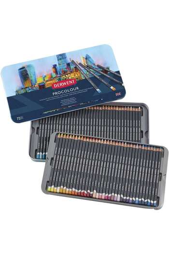 Derwent Procolour Pencils 72 Pack