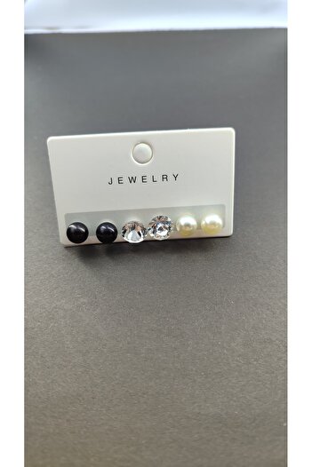 Candy Pearl Jewelled Set Earrings