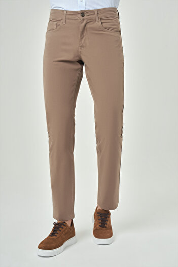 Bisse Erkek 5 Cep Spor Pantolon Vizon