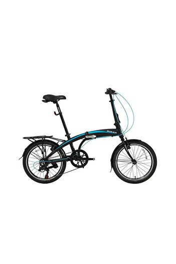 Bisan Fx3500 Altus Katlanır Bisiklet Mavi-Siyah
