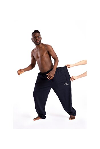 Sport 100% βαμβακερό παντελόνι oversize με τσέπες (3XL 4XL 5XL 6XL)