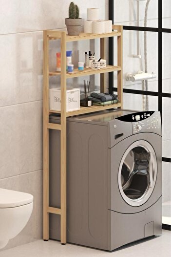 BRK Design Banyo Çamaşır Makinesi Dolabı 150*64*20
