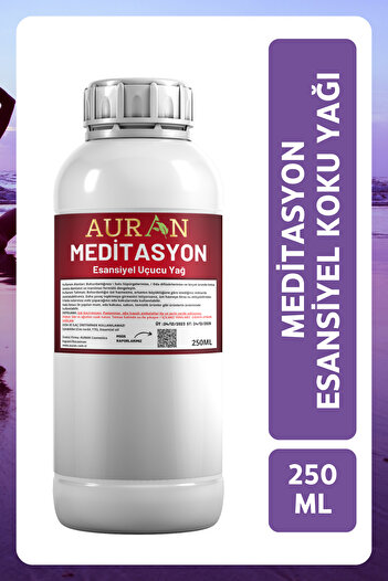 AURAN HANDMADE Esansiyel Uçucu Yağ Esans Koku Yağı Hobi Esans Mum Sabun Oda Kokusu 250ml
