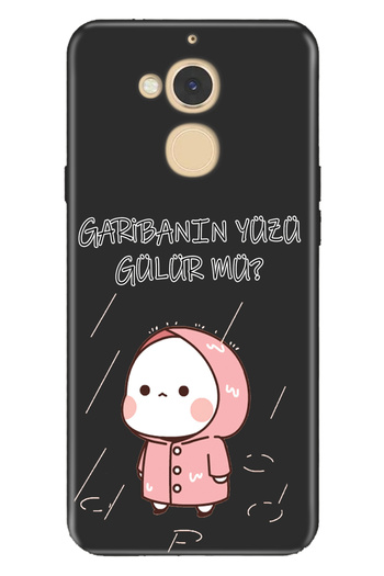 General Mobile Gm 8 Compatible Case Silicone Patterned Full Protection Picture Is the Face of the Gariban Smiling