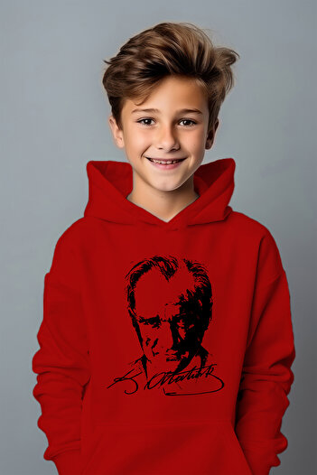 ADA BEBEK ÇOCUK Φούτερ με στάμπα Ataturk για αγόρι