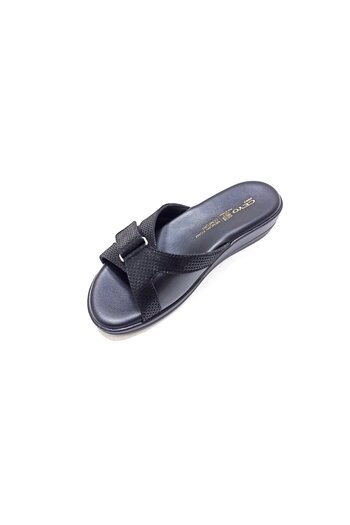 Ceyo 9863-7 Black Women's Slippers