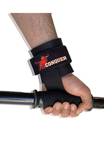 E-HSPORT Grip Pro Lifting Strap - curele și breloc cu brățară