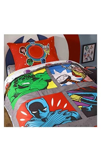 Taç Disney Avengers Cotton Licensed Pillow Case 2 Pieces