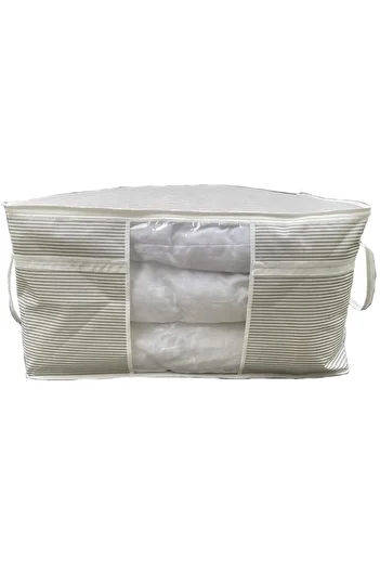 ALAS Pillow with Storage Window 75x40x40 Cm - Cotton - White