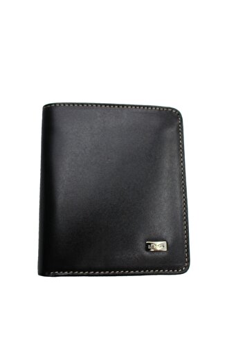 Zenga 121 100% Genuine Leather Men's Wallet Black-tan