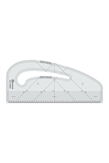 Artscholar Proff Pattern Curve 45 cm tcmixd