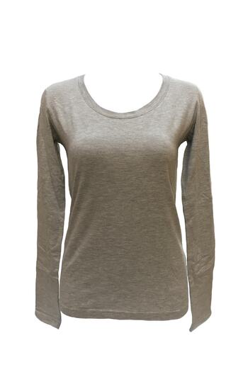 Malabadi Women's Grimelange Modal Long Sleeve Open Neck Body