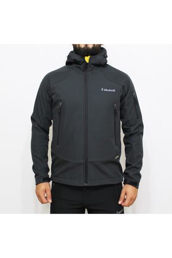 Mudwill Men's Anthracite Softshell Coat Jacket