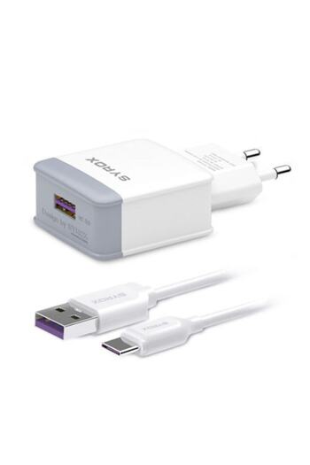 Syrox Umut_xiaomi Redmi Note 8 Pro Type-c Charger 3.0a Fast Charger / Fast Charging Adapter Q32