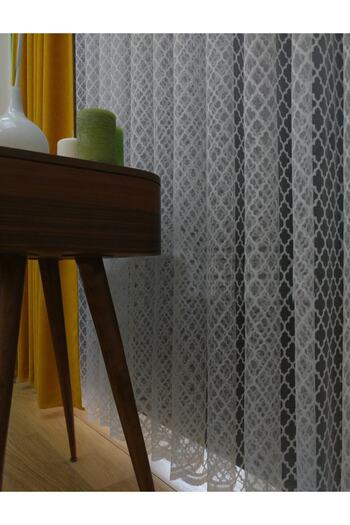 Esse Home Spor Desen Dantel, 400x260, Sık Pile, 1/3 Tül Perde