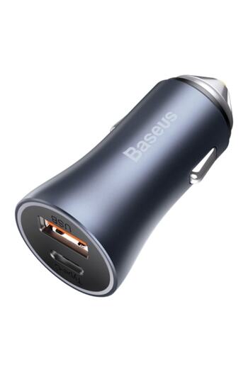 Baseus Golden Contactor Pro Dual U+c 40w Car Fast Charger