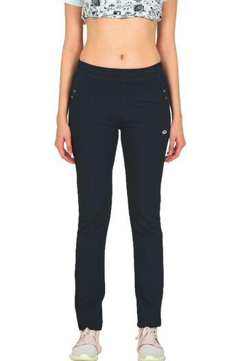 TRENDHİLL Women's Straight Leg Pocket Elastic Waist Classic Sports Sweatpants