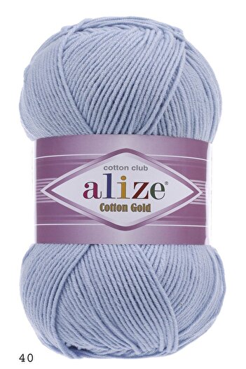 Alize Cotton Club Gold Blue - Μέγεθος 40 Γερμανικό ύφασμα