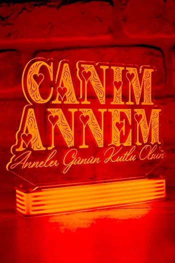 Hediye Kovanı Gift for Mother, 3D Lamp