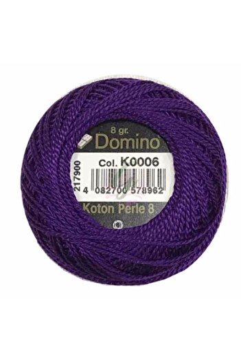 domino Μωβ νήμα κεντήματος