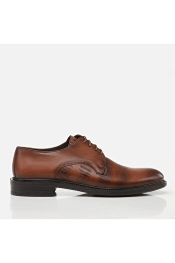 Yaya by Hotiç Klassische Fußgänger-Schuhe aus echtem Leder in Hellbraun