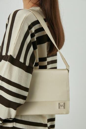 Manuka PARIS SHOULDER BAG BEIGE