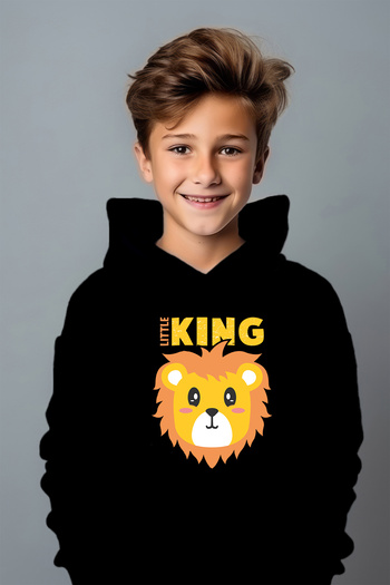 ADA BEBEK ÇOCUK Момчешки суитшърт с щампа King Leon