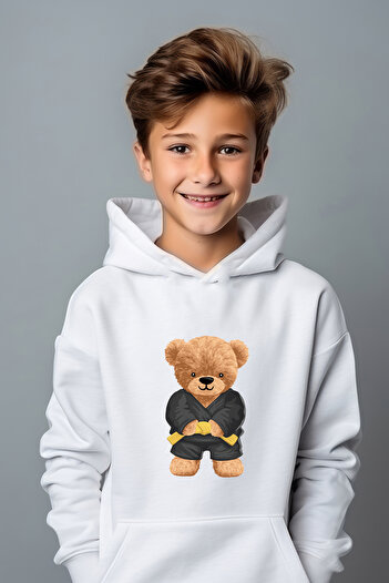 ADA BEBEK ÇOCUK Φούτερ Boy's Judoman Boho Printed Oversize