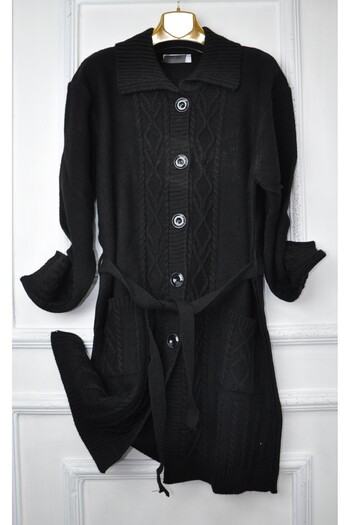 elma abone PLUS SIZE KNITWEAR CARDIGAN
