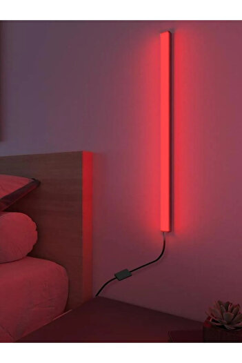 Mobzar Mini Uzaktan Kumandalı Aplik Gece Lambası Rgb 16 Renk Led Işık