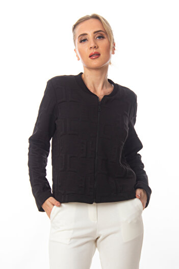 ZARAZA NİLLE KNITTED FABRIC SPORTS JACKET