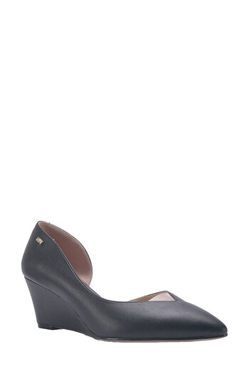 Nine West LUGANO 3FX Black Women's Filled Heel Shoes
