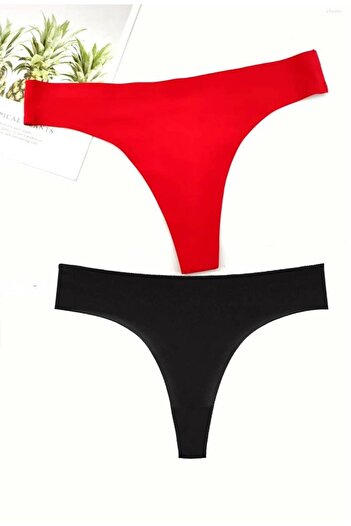 GECKO COLLECTION Gecko Women's - Laser Cut Thong Set of 2 Panties