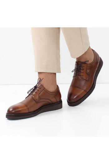 Celal Gültekin Ανδρικά παπούτσια Tan Leather 639 237-16545