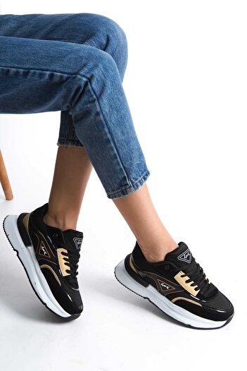 Weynes Yellow Women's Triangle Detailed Orthopedic Casual Shoes Wsb0632