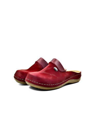 Tigerline Women's Sabo - Claret Red - Comfort Supported Structure Stylish Design Soft Sole Suitable for Daily Use