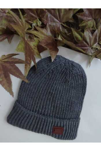 Meriç bebe Flexible Thick Knitted Knitwear Basic Standard Unisex Beret 2-8 Years