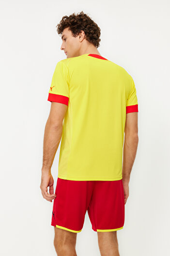 Puma FCAT Away Jersey Cyber Yellow-Puma Red