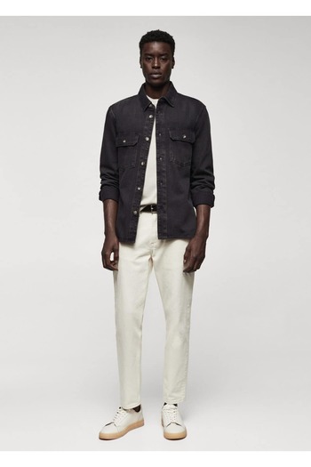 MANGO Man Cotton Texas Lumberjack Shirt - With Pockets