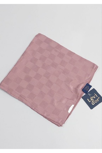 Levidor Jacquard Checkerboard Pattern Scarf