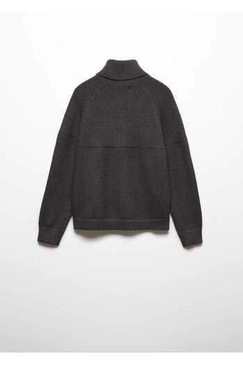 MANGO Kids Gray Sweater for Kids