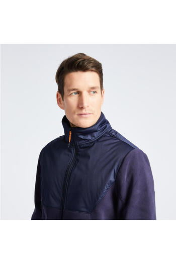 Decathlon Men's Fleece - Navy Blue - Sailing 500