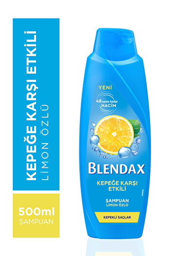 Blendax 500ML LEMON EXCLUSIVE ANTI-CAPEY SHAMPOO HAIRS